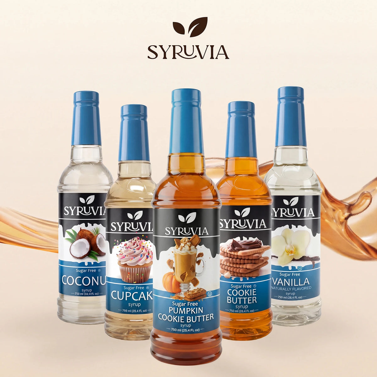 Sugar-Free Pumpkin Cookie Butter Syrup Syruvia