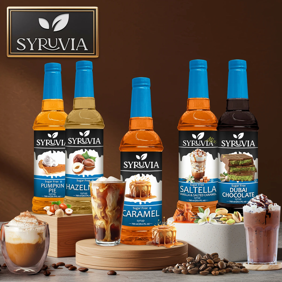 Sugar-Free Apple Crisp Syrup Syruvia
