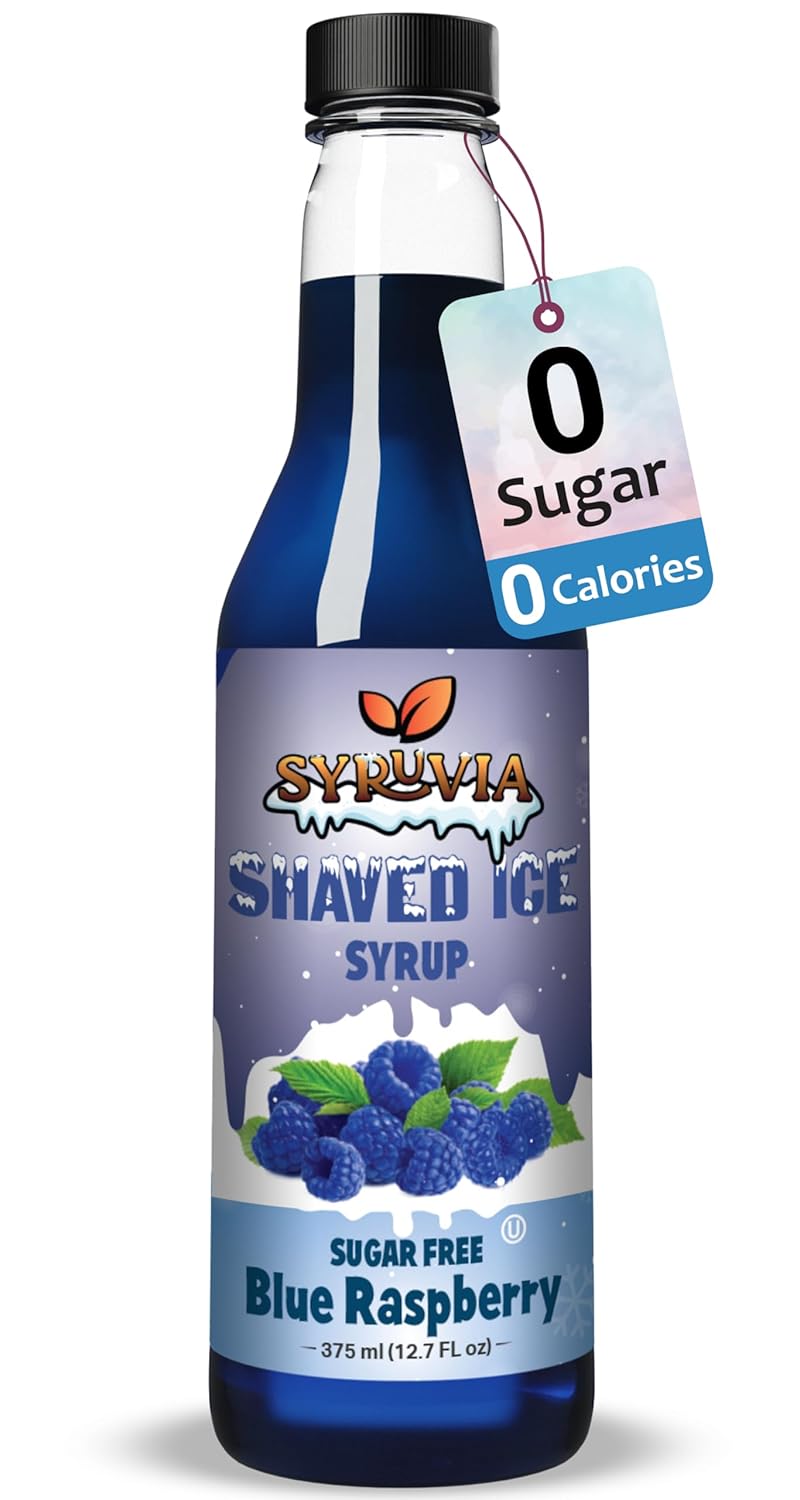 Shaved Ice Sugar Free Blue Raspberry Syrup