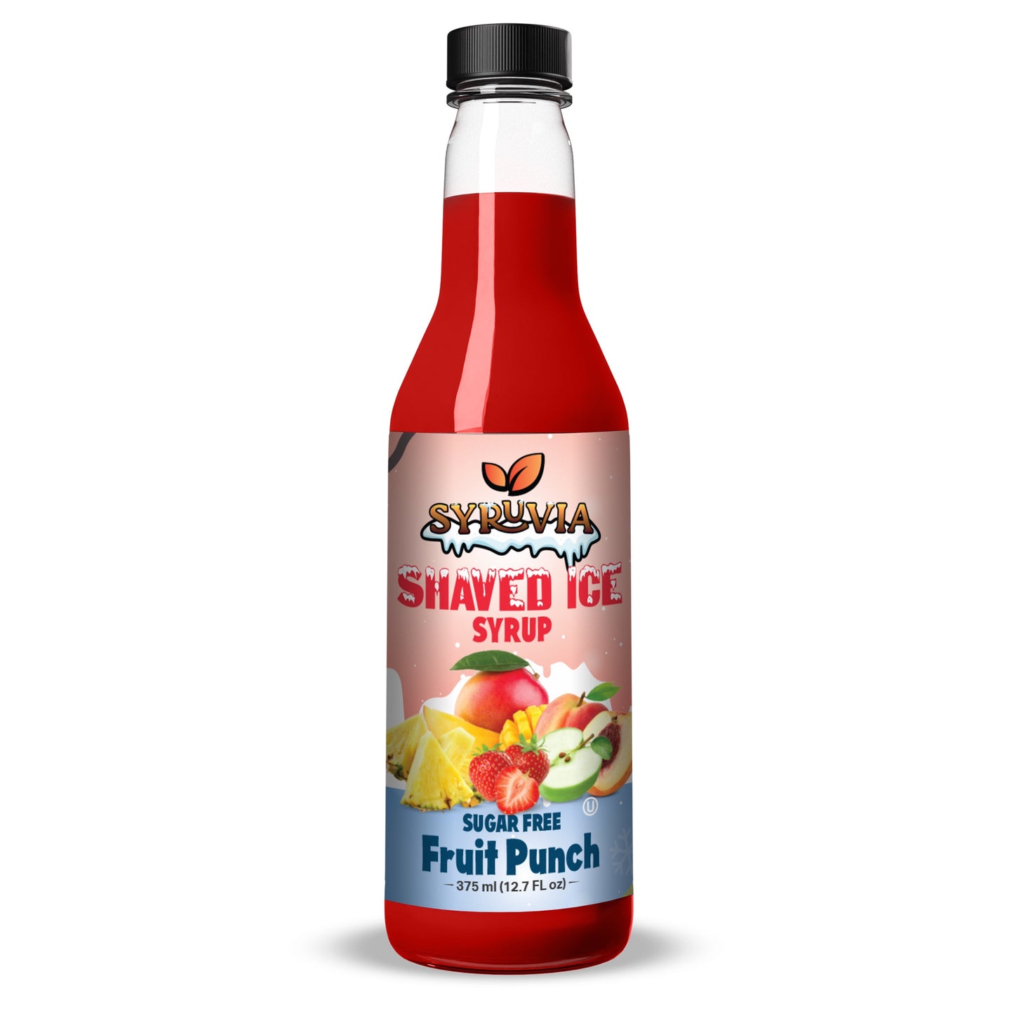 Syruvia Sugar Free Snow Cone Fruit Punch Syrup