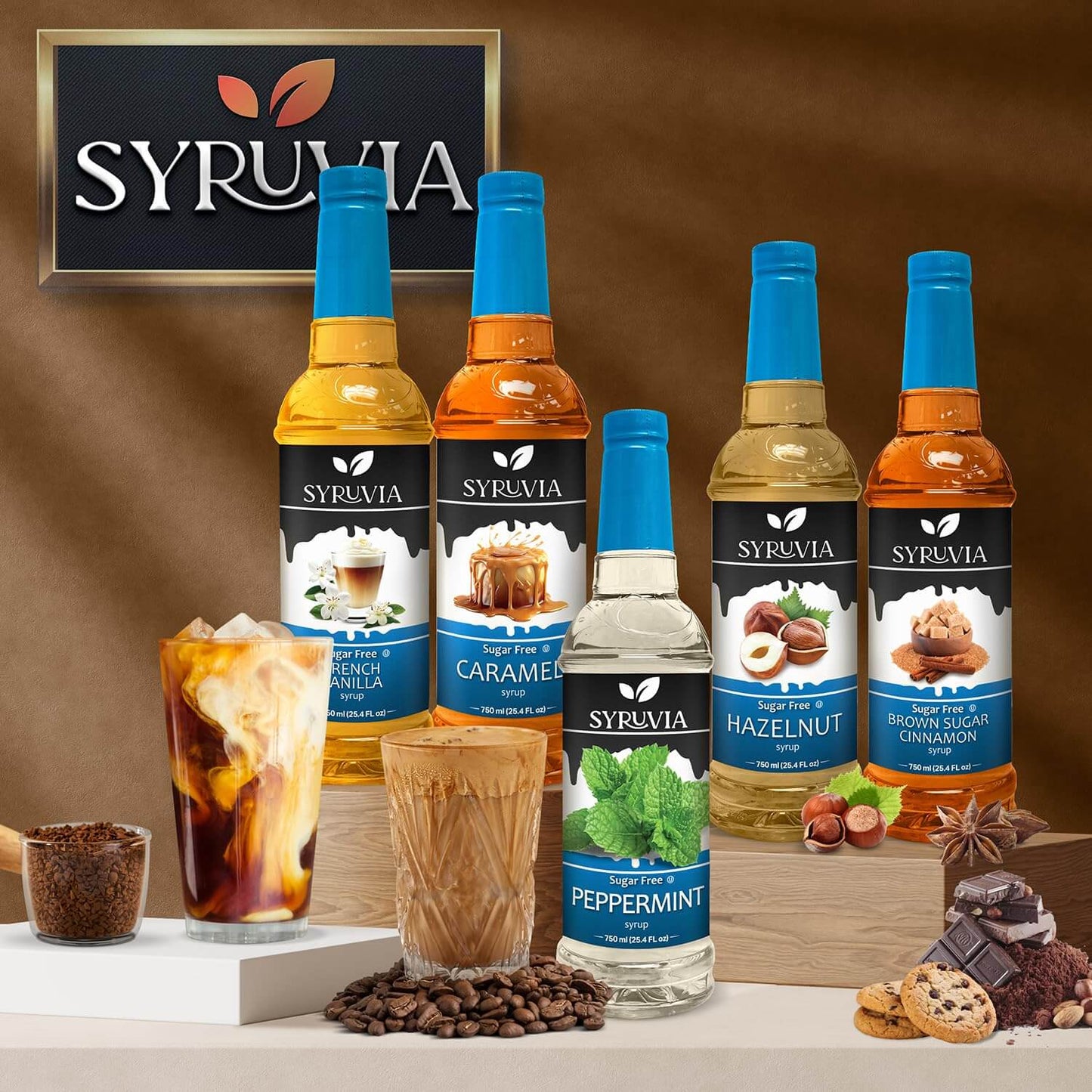 Toasted Marshmallow sugar free syrup coffee