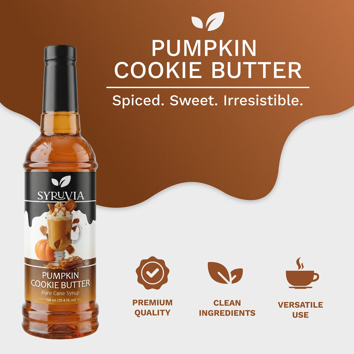 Pumpkin Cookie Butter Syrup Syruvia