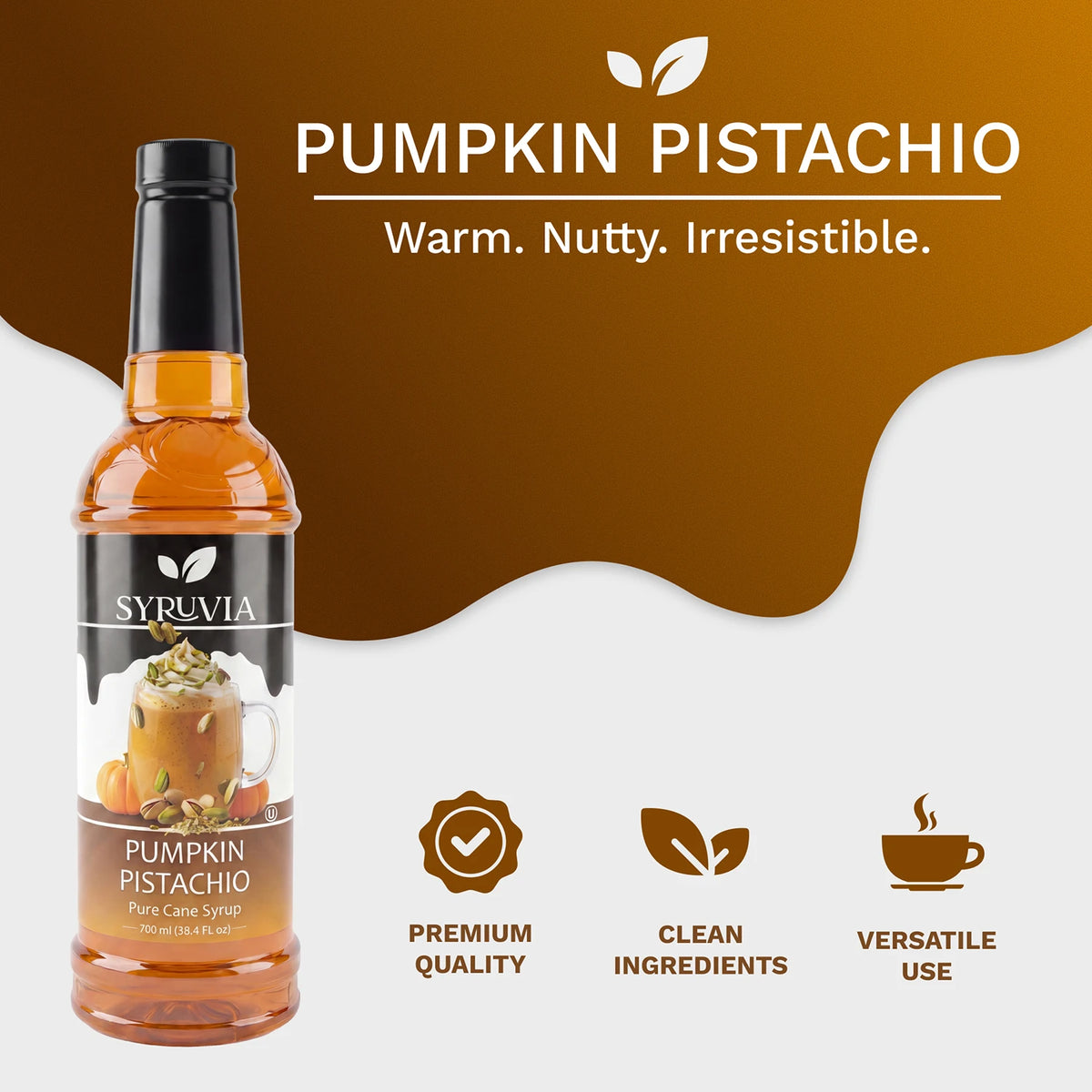 Pumpkin Pistachio Syrup Syruvia