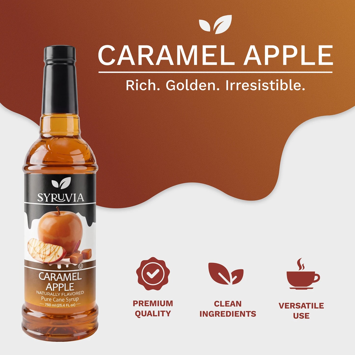 Caramel Apple Syrup Syruvia