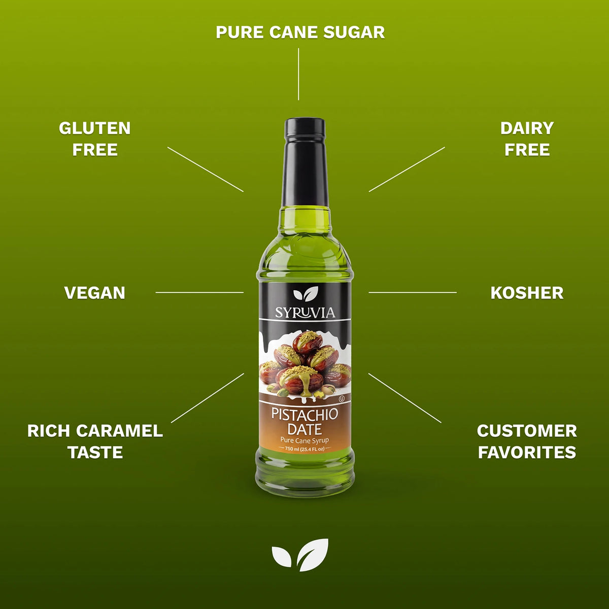 Pistachio Date Syrup Syruvia