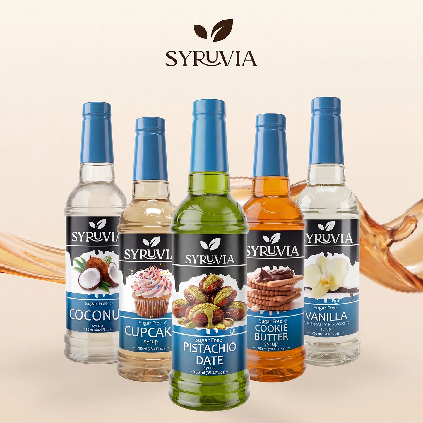 Sugar-Free Pistachio Date Syrup Syruvia
