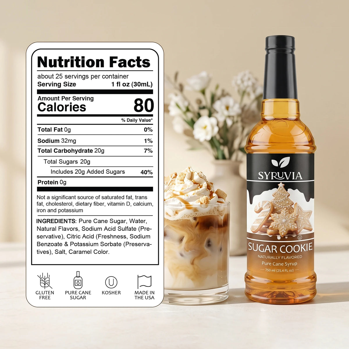 Sugar Cookie Syrup Syruvia