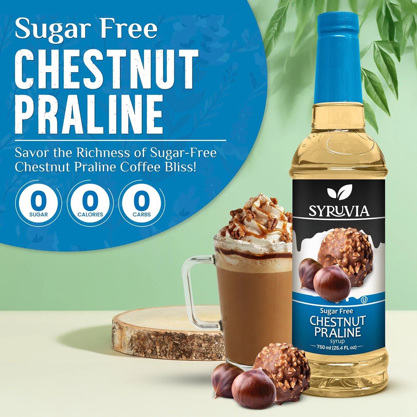 Sugar-Free Chestnut Praline Syrup
