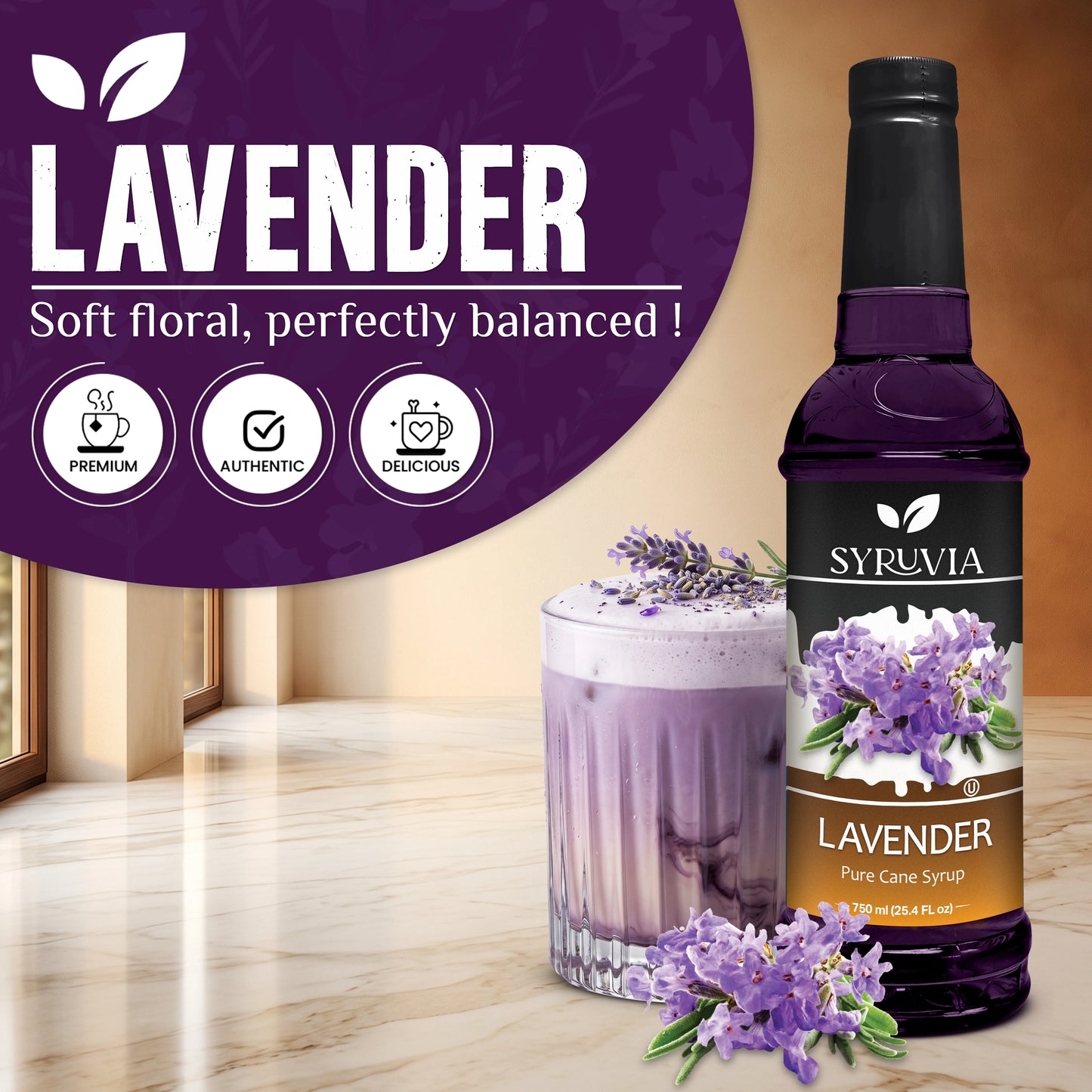 Lavender Syrup Syruvia