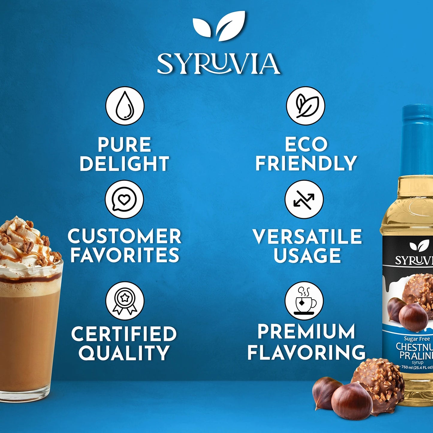 Sugar-Free Chestnut Praline Syrup