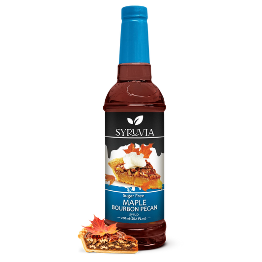 Sugar-Free Maple Bourbon Pecan Syrup Syruvia