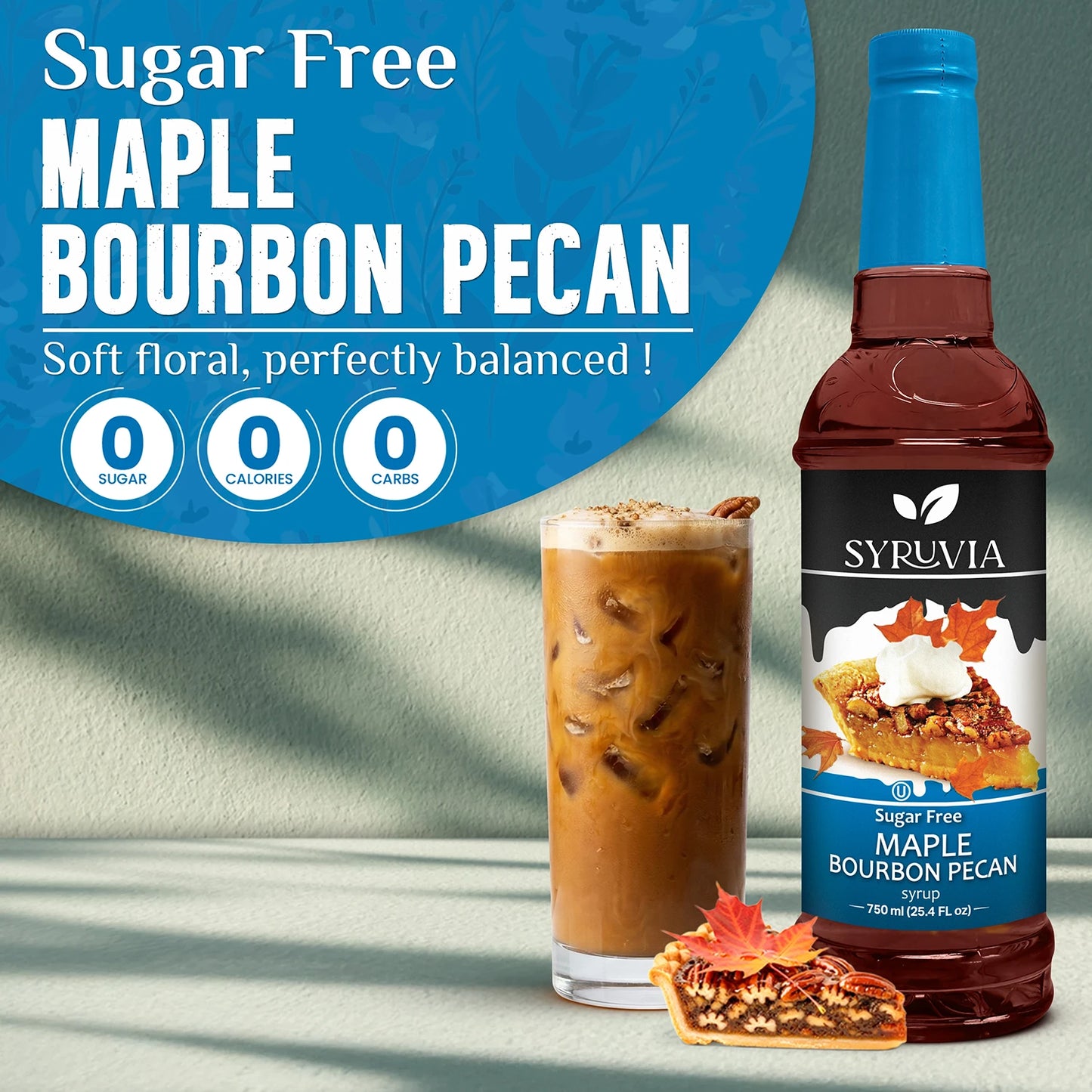 Sugar-Free Maple Bourbon Pecan Syrup