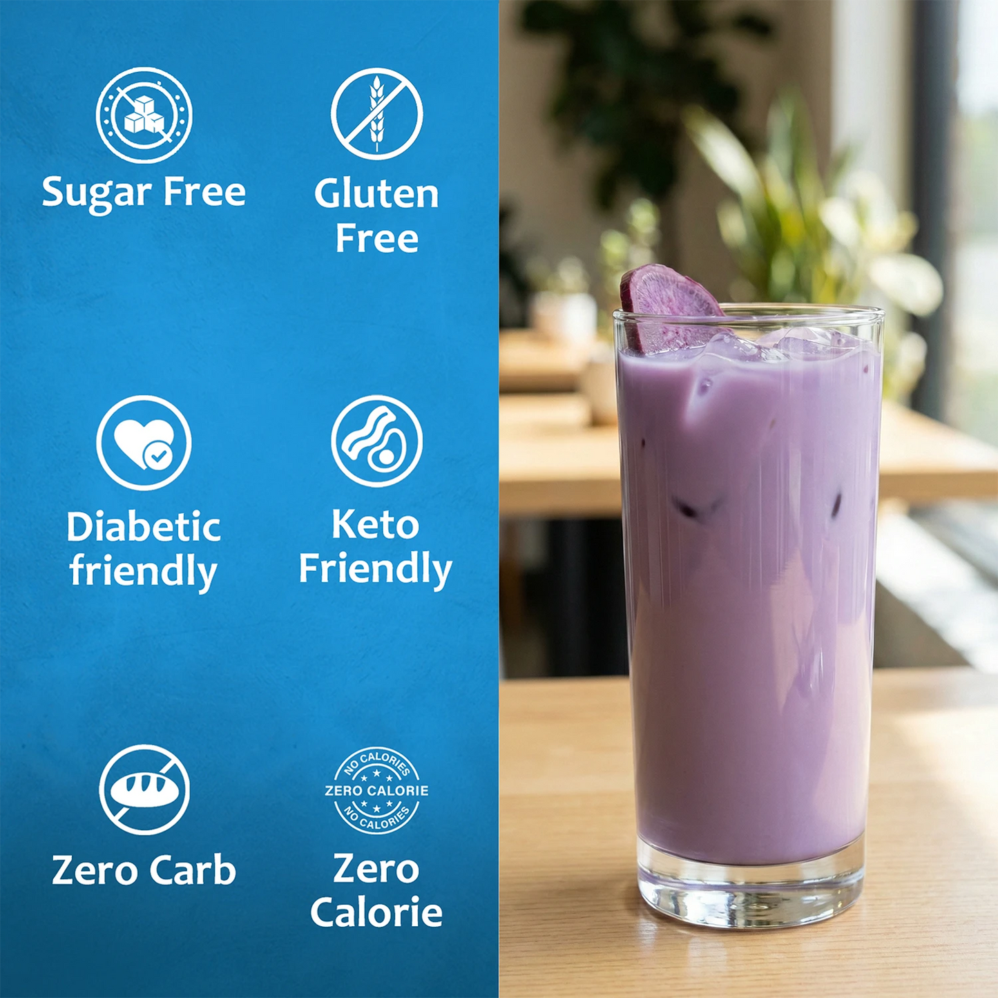 Sugar-Free Ube Syrup