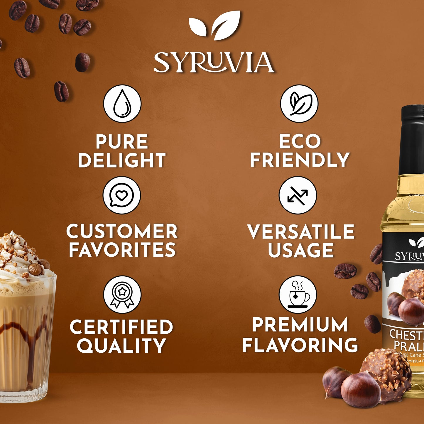 Chestnut Praline Syrup