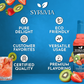 Sugar-Free Kiwi Strawberry Syrup