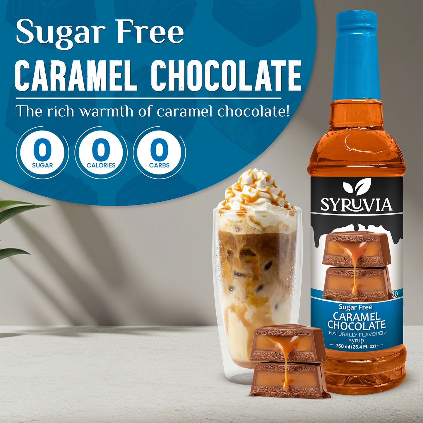 Sugar-Free Caramel Chocolate Syrup