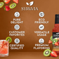 Kiwi Strawberry Syrup Syruvia