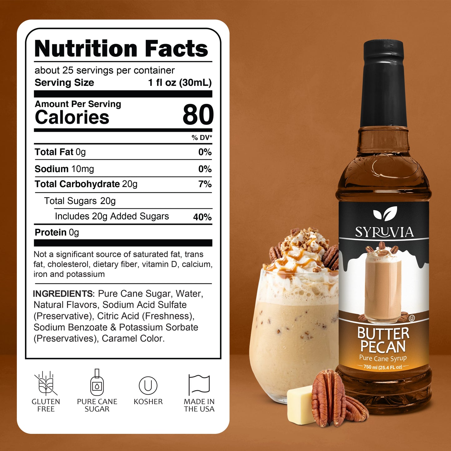 Butter Pecan Syrup