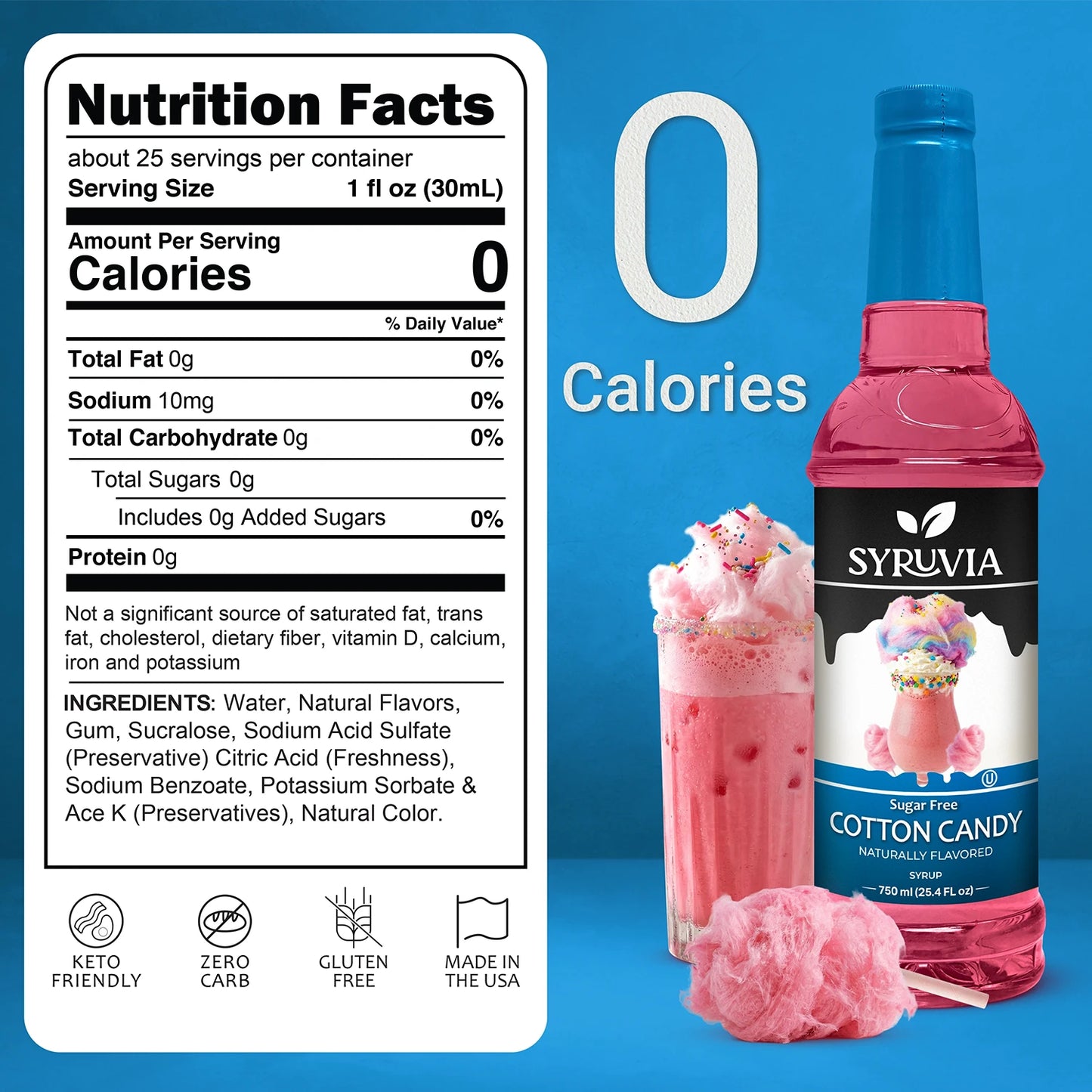 Sugar-Free Cotton Candy Syrup