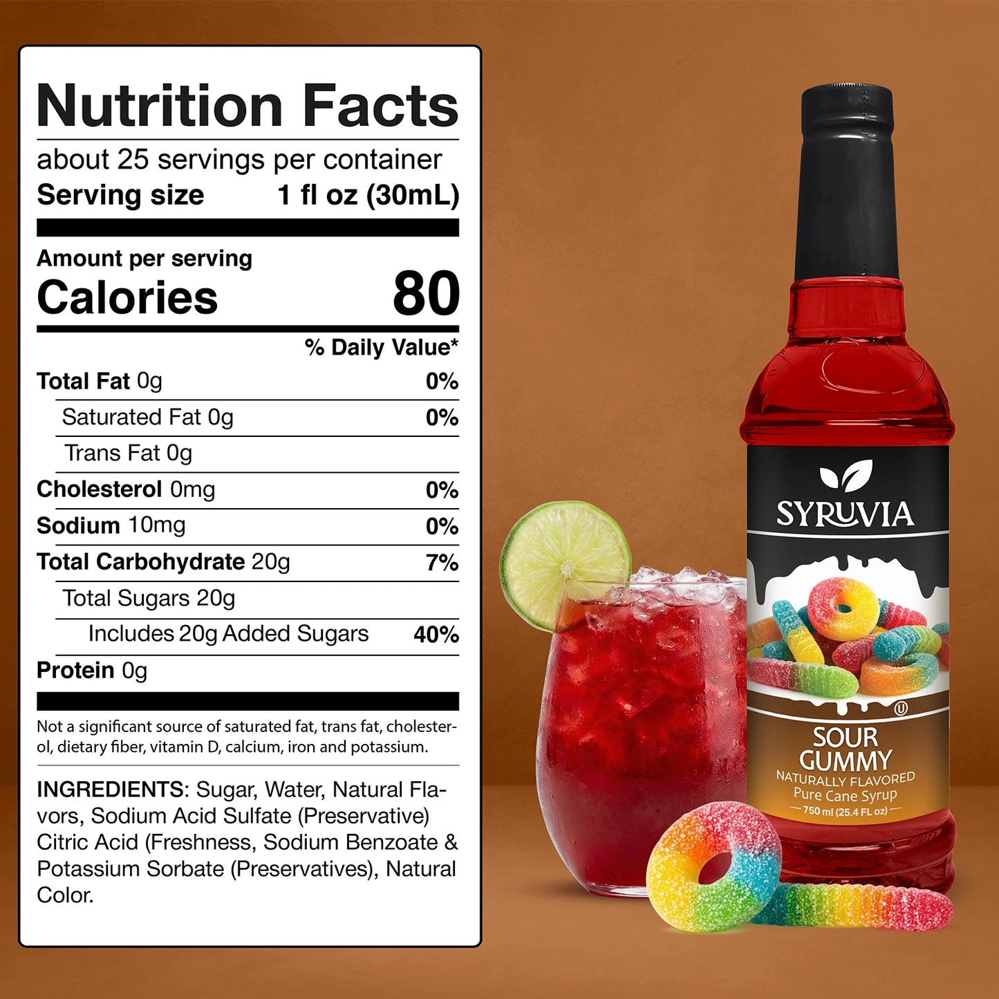 Sour Gummy Syrup