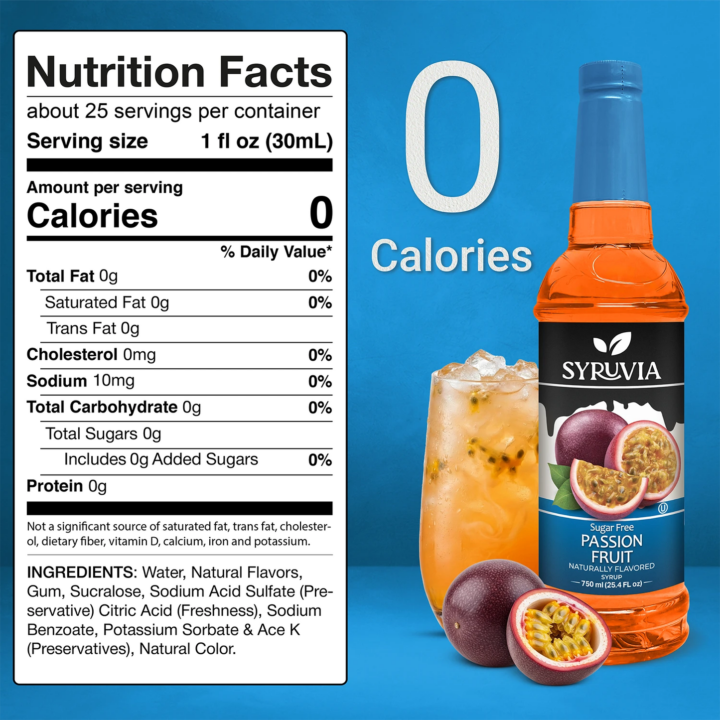 Sugar-Free Passion Fruit Syrup