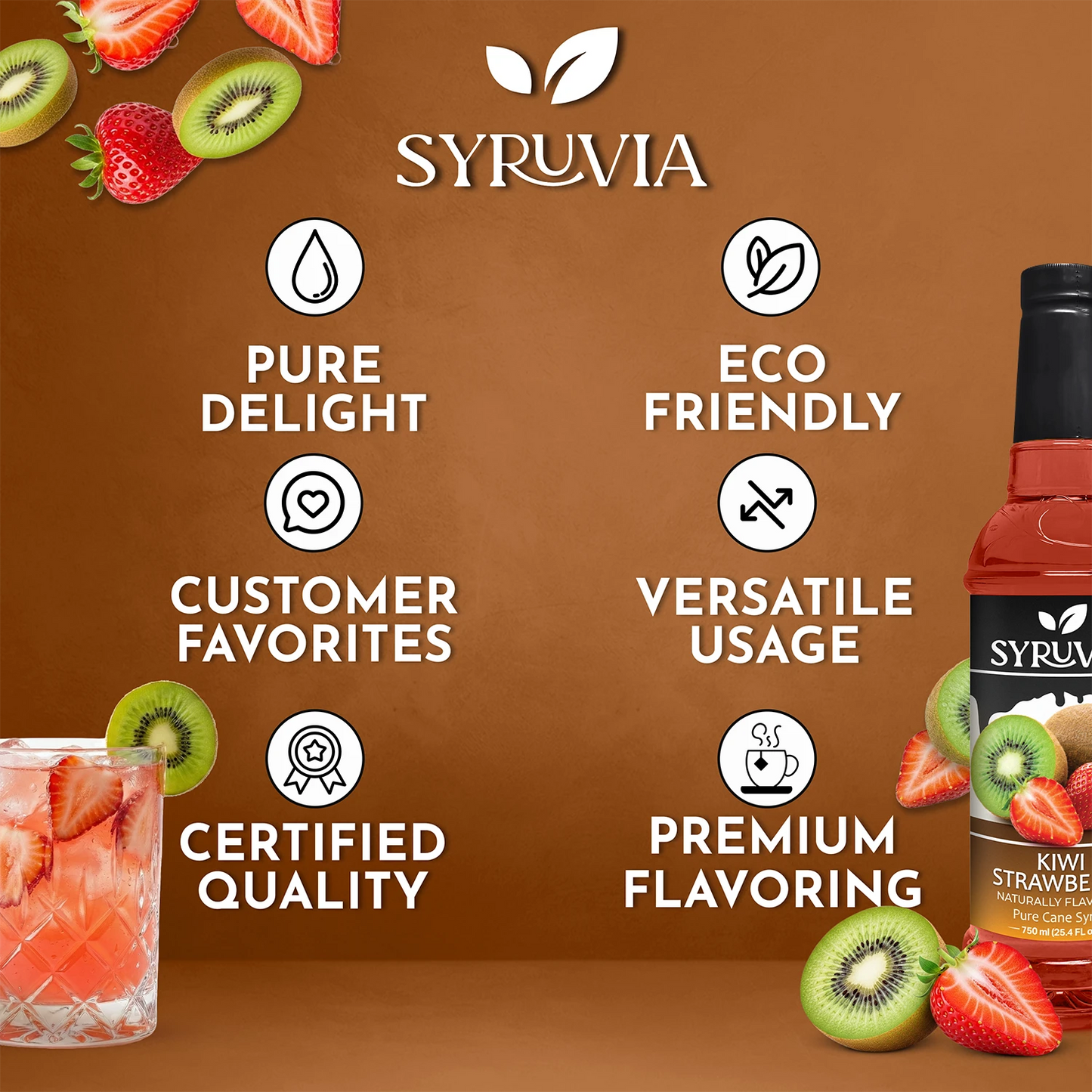 Kiwi Strawberry Syrup