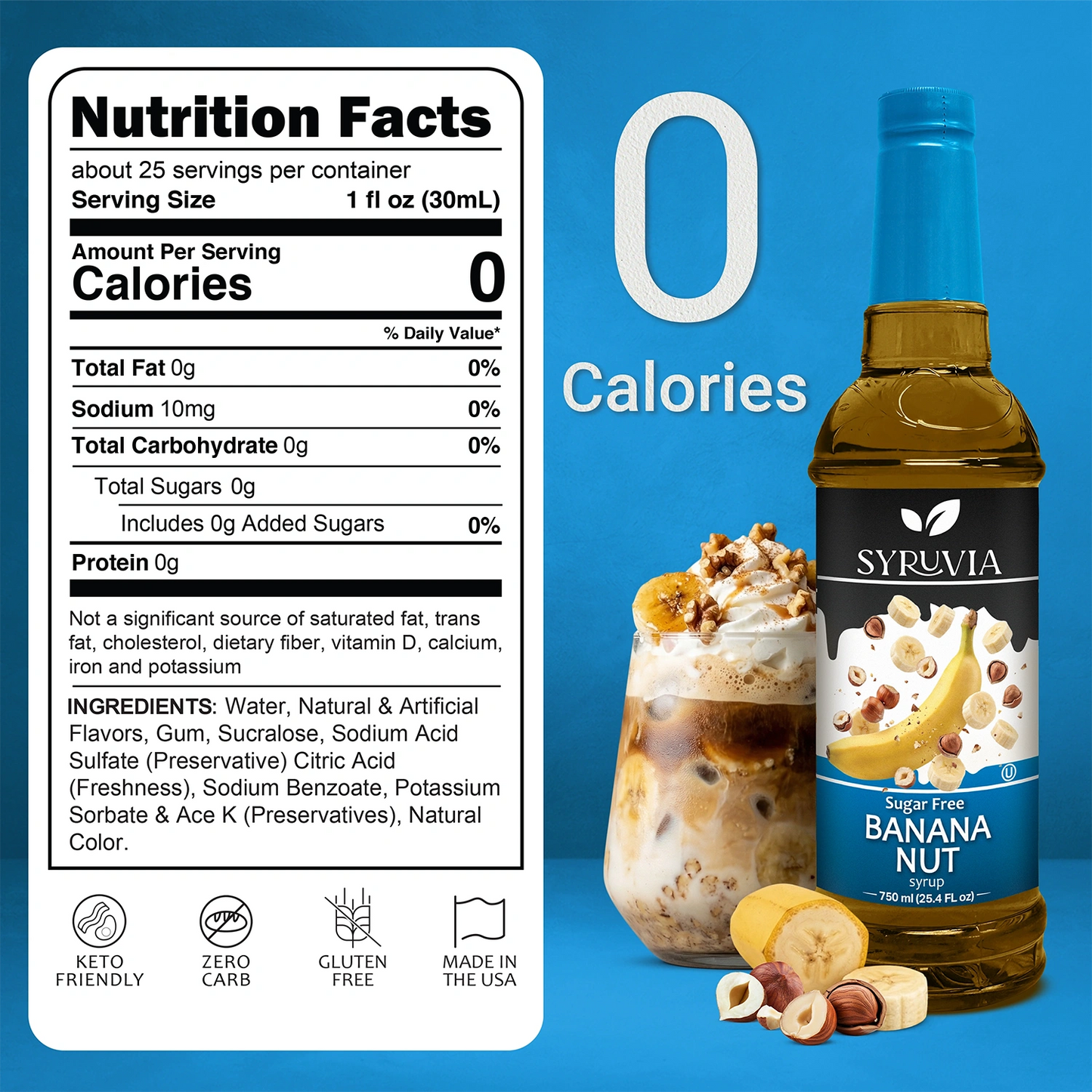 Sugar-Free Banana Nut Syrup