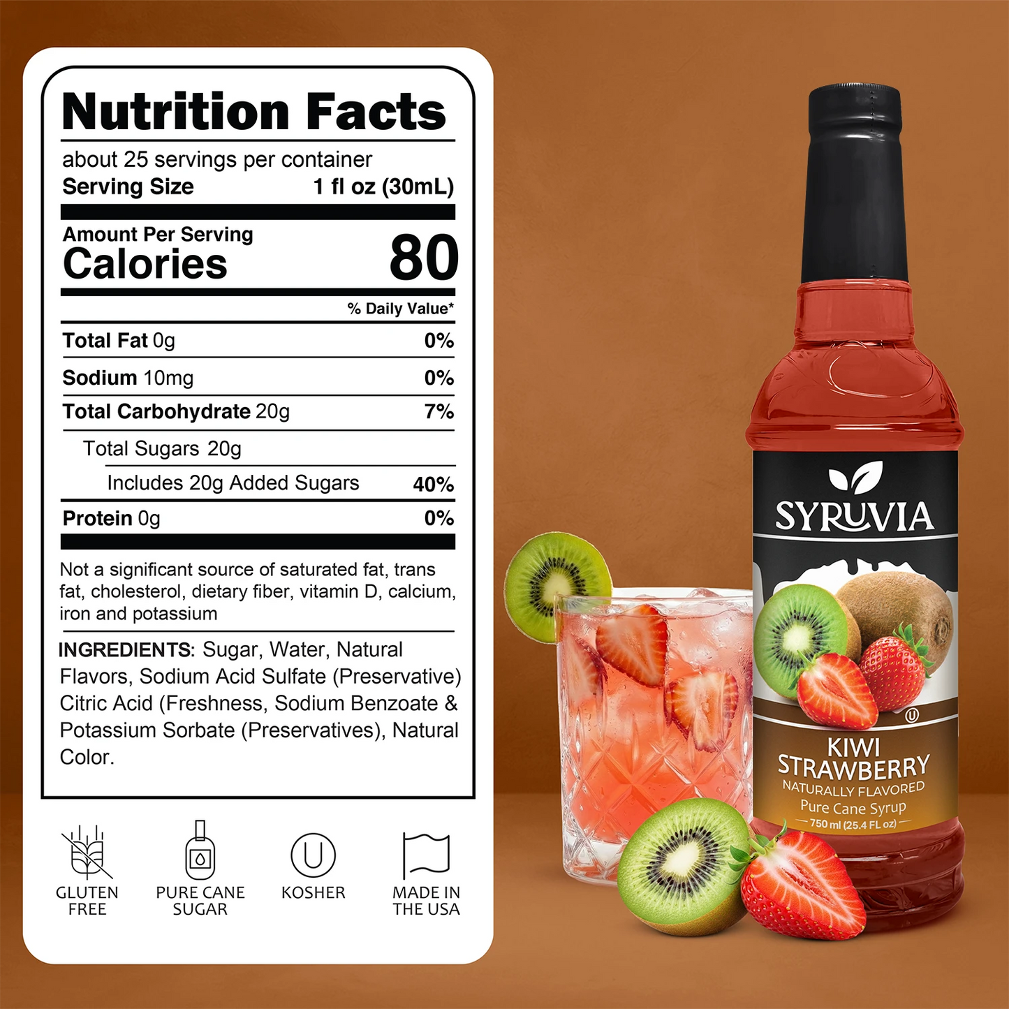 Kiwi Strawberry Syrup