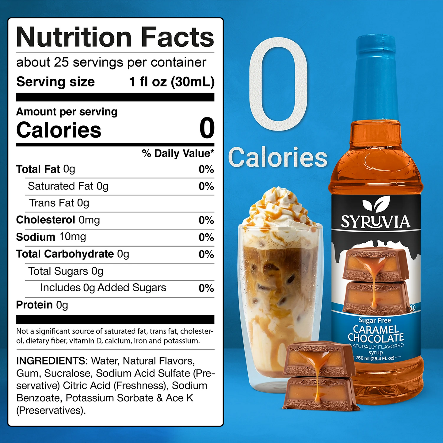 Sugar-Free Caramel Chocolate Syrup