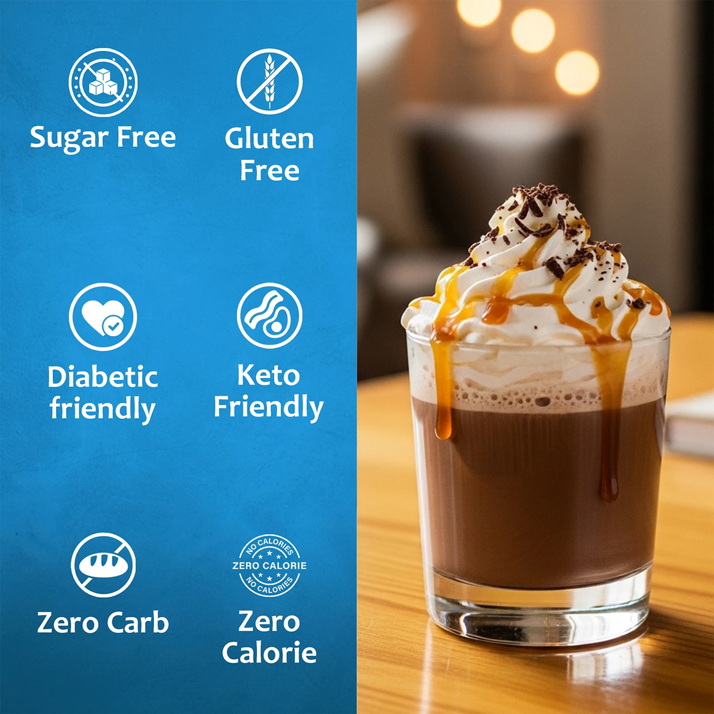Sugar-Free Caramel Chocolate Syrup