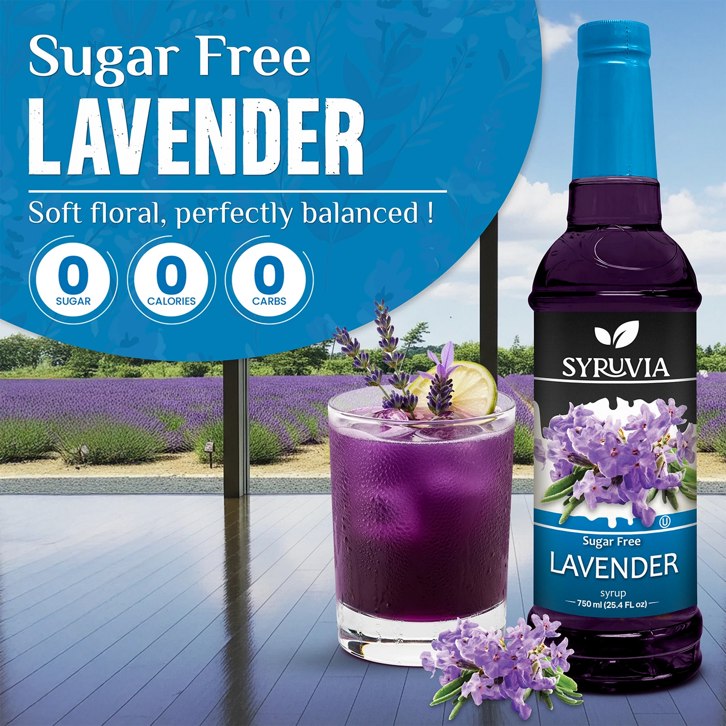 Sugar-Free Lavender  Syrup