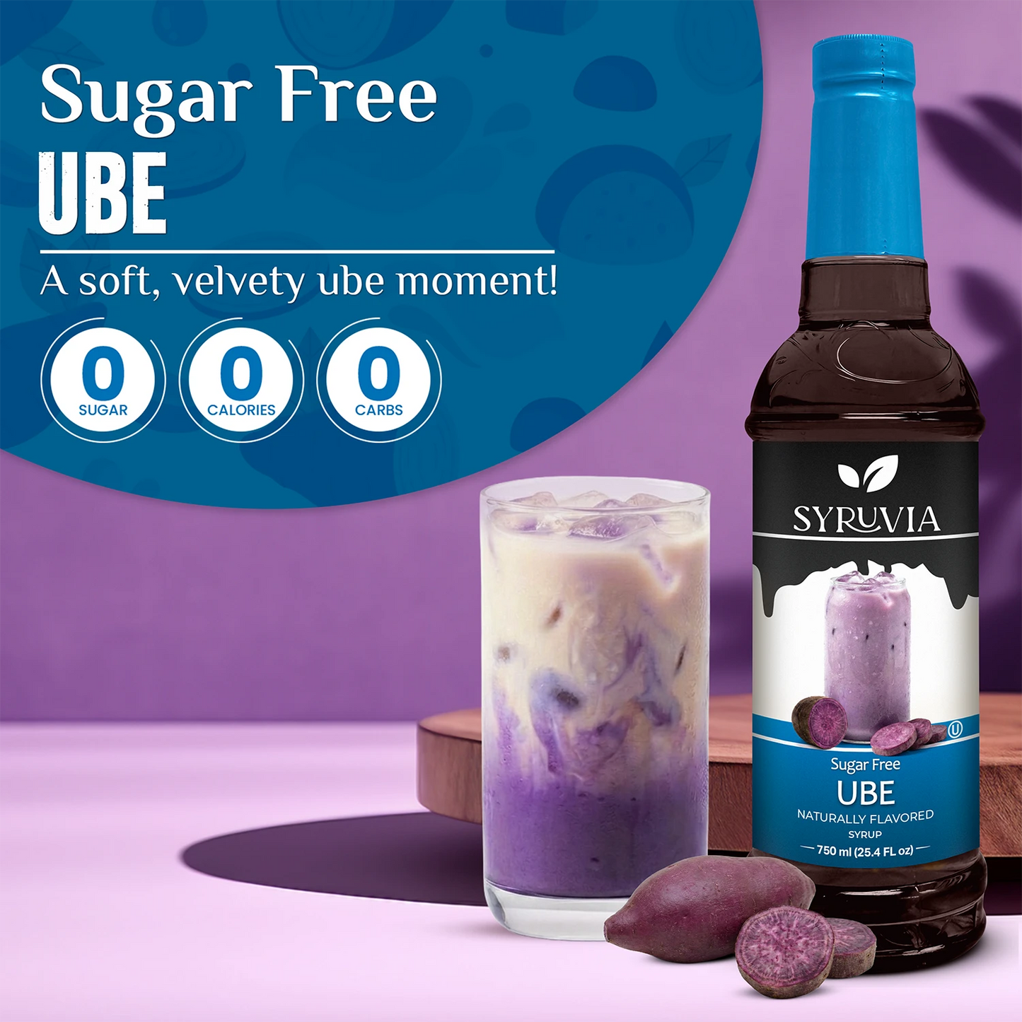 Sugar-Free Ube Syrup Syruvia