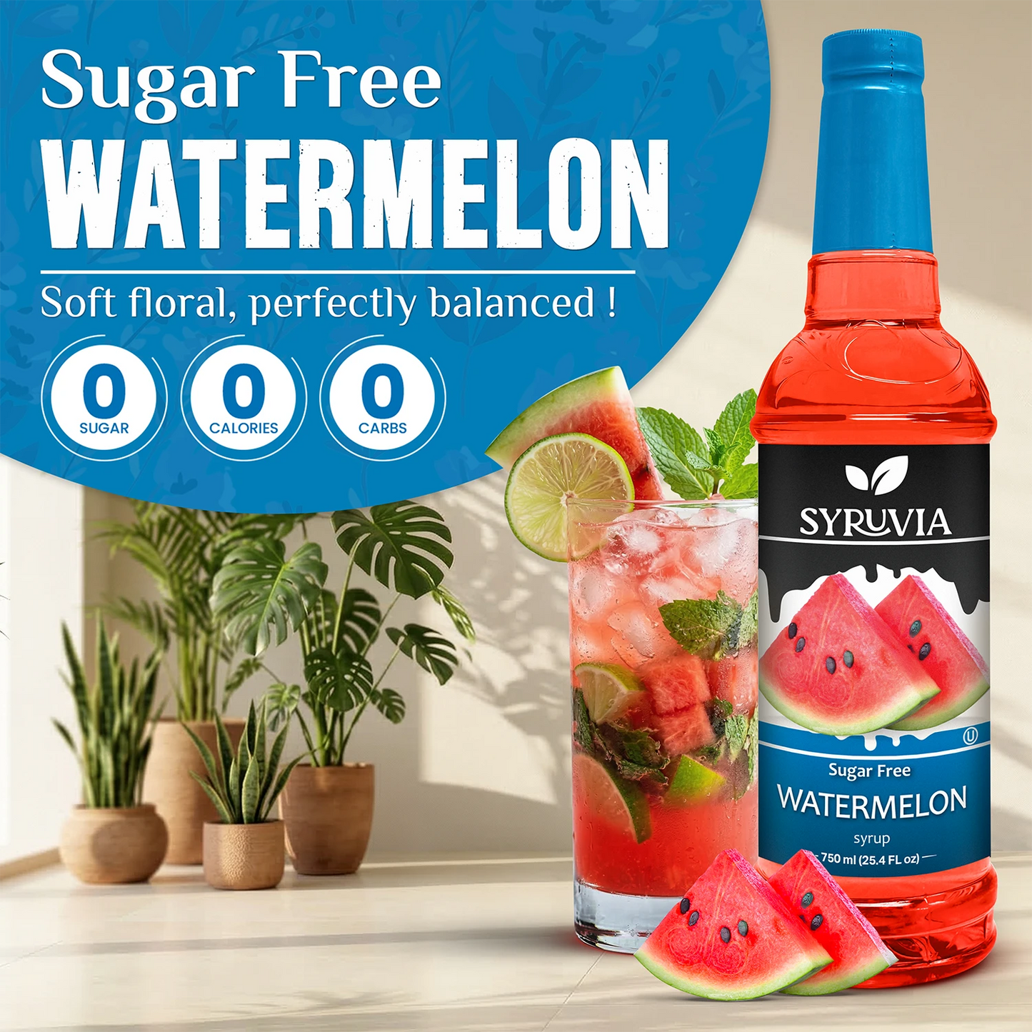 Sugar-Free Watermelon Syrup Syruvia