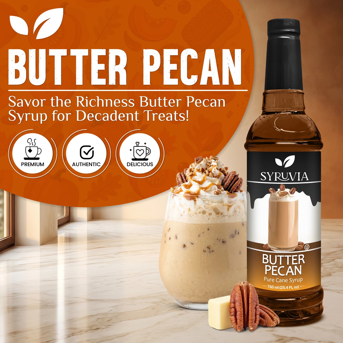 Butter Pecan Syrup Syruvia