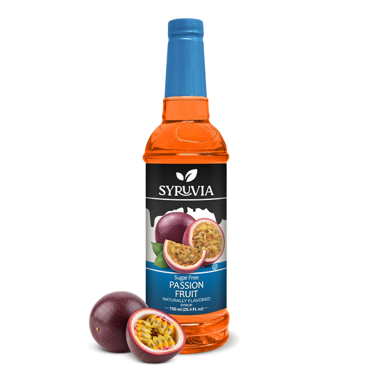 Sugar-Free Passion Fruit Syrup Syruvia