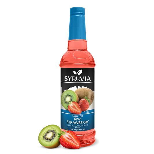 Sugar-Free Kiwi Strawberry Syrup Syruvia