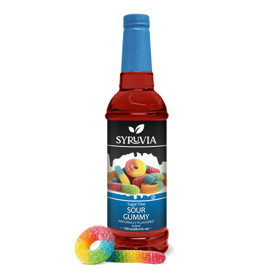 Sugar-Free Sour Gummy Syrup Syruvia