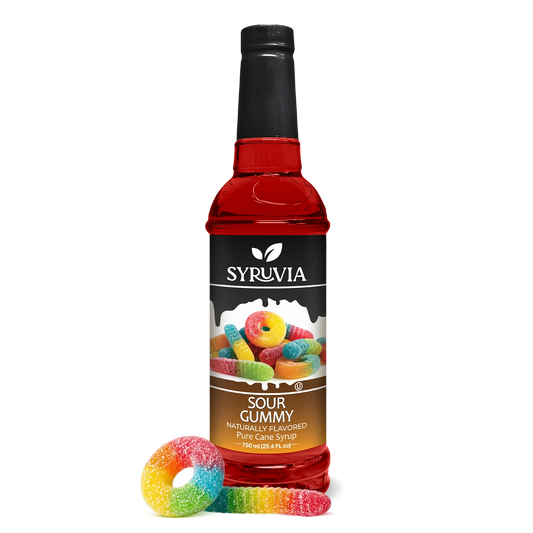 Sour Gummy Syrup Syruvia