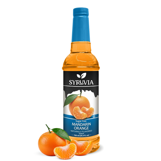 Sugar-Free Mandarin Orange Syrup Syruvia