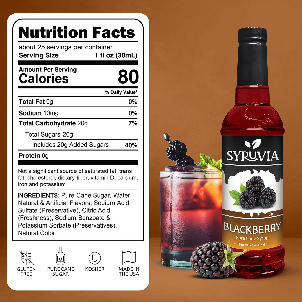 Blackberry Syrup Syruvia
