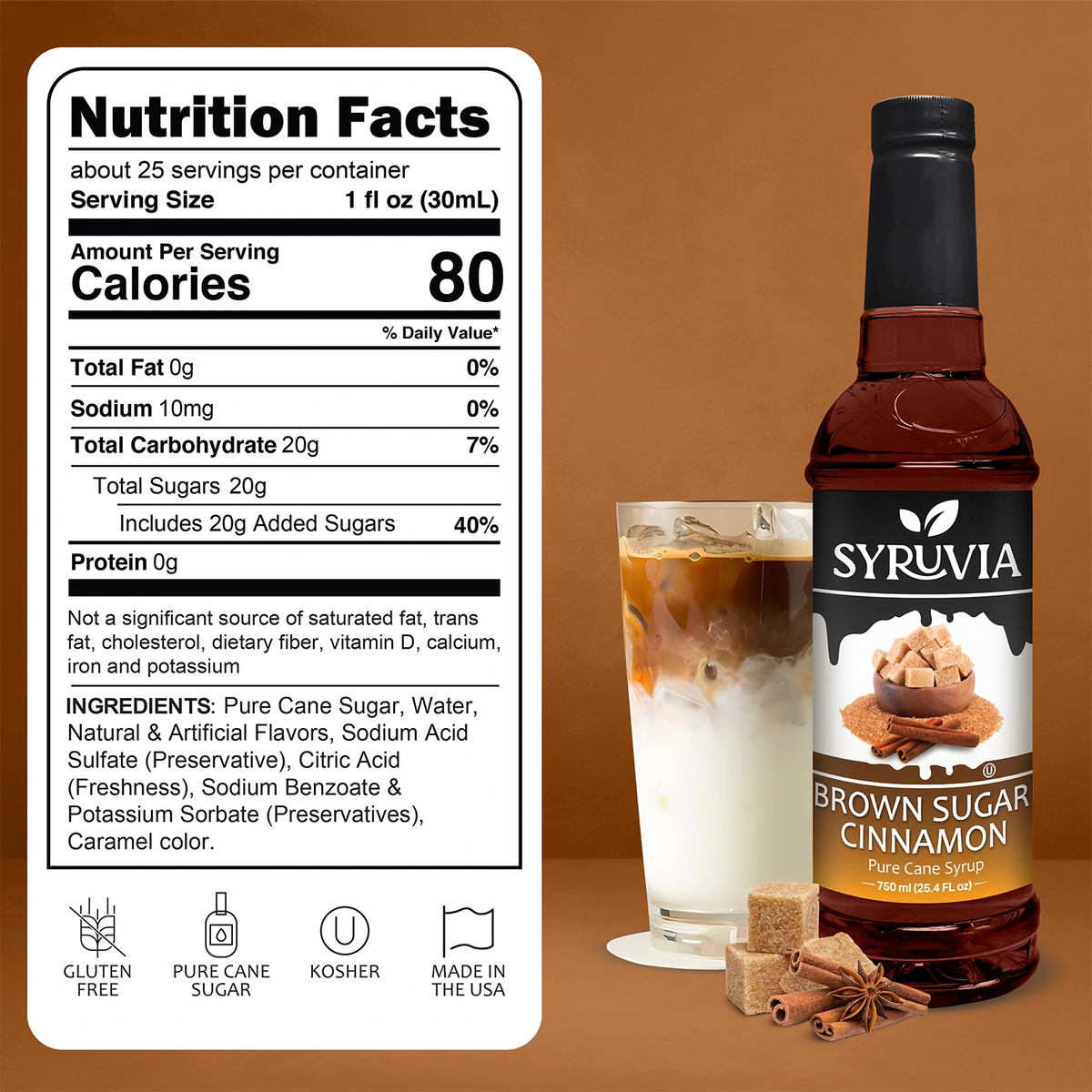 Brown Sugar Cinnamon Syrup Syruvia