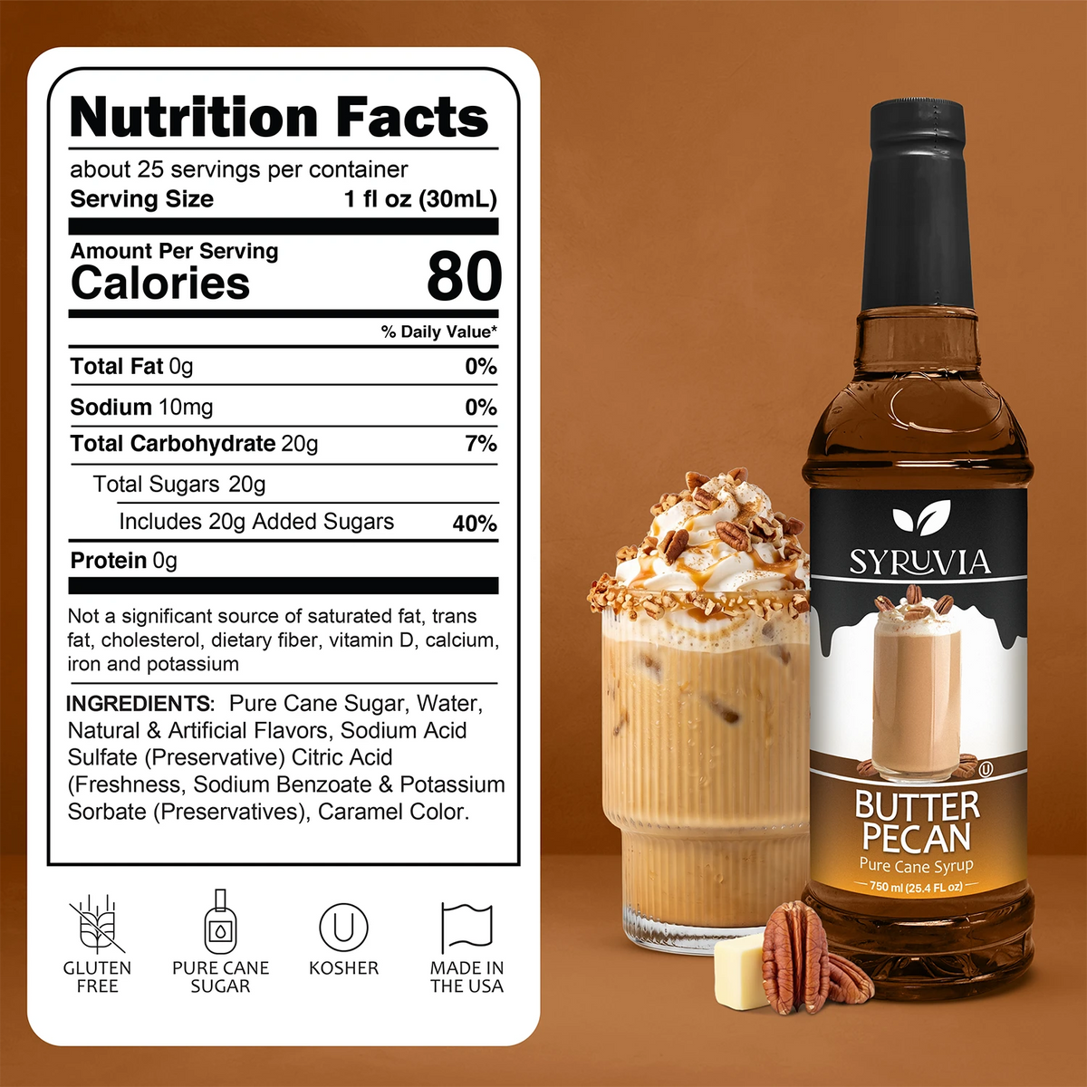 Butter Pecan Syrup Syruvia