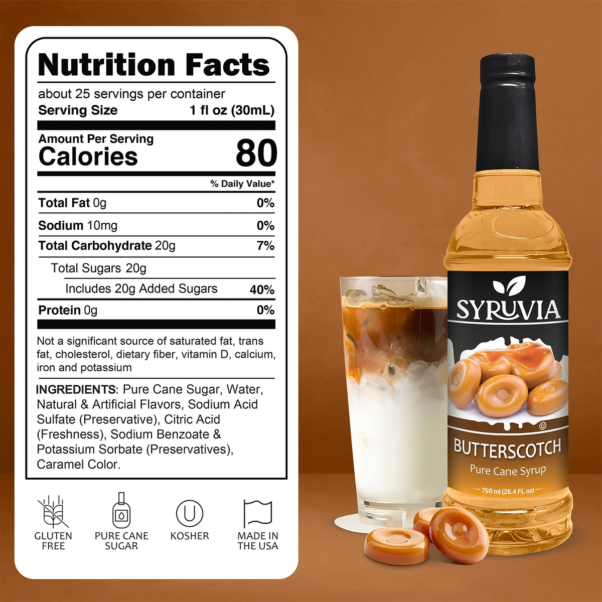 Butterscotch Syrup Syruvia