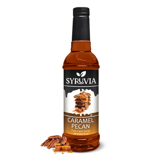 Caramel Pecan coffee syrup
