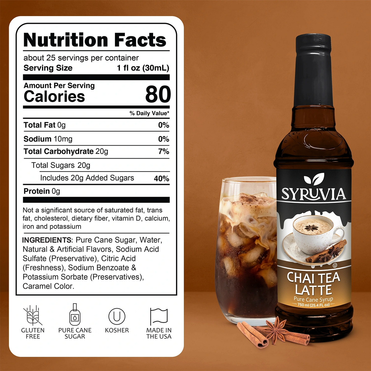 Chai Tea Syrup Syruvia