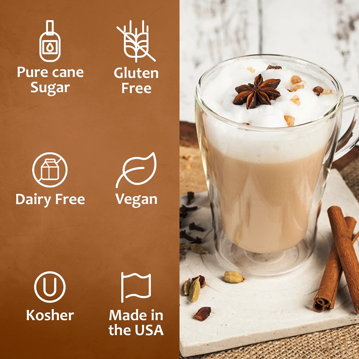 Chai Tea coffee flavored syrup