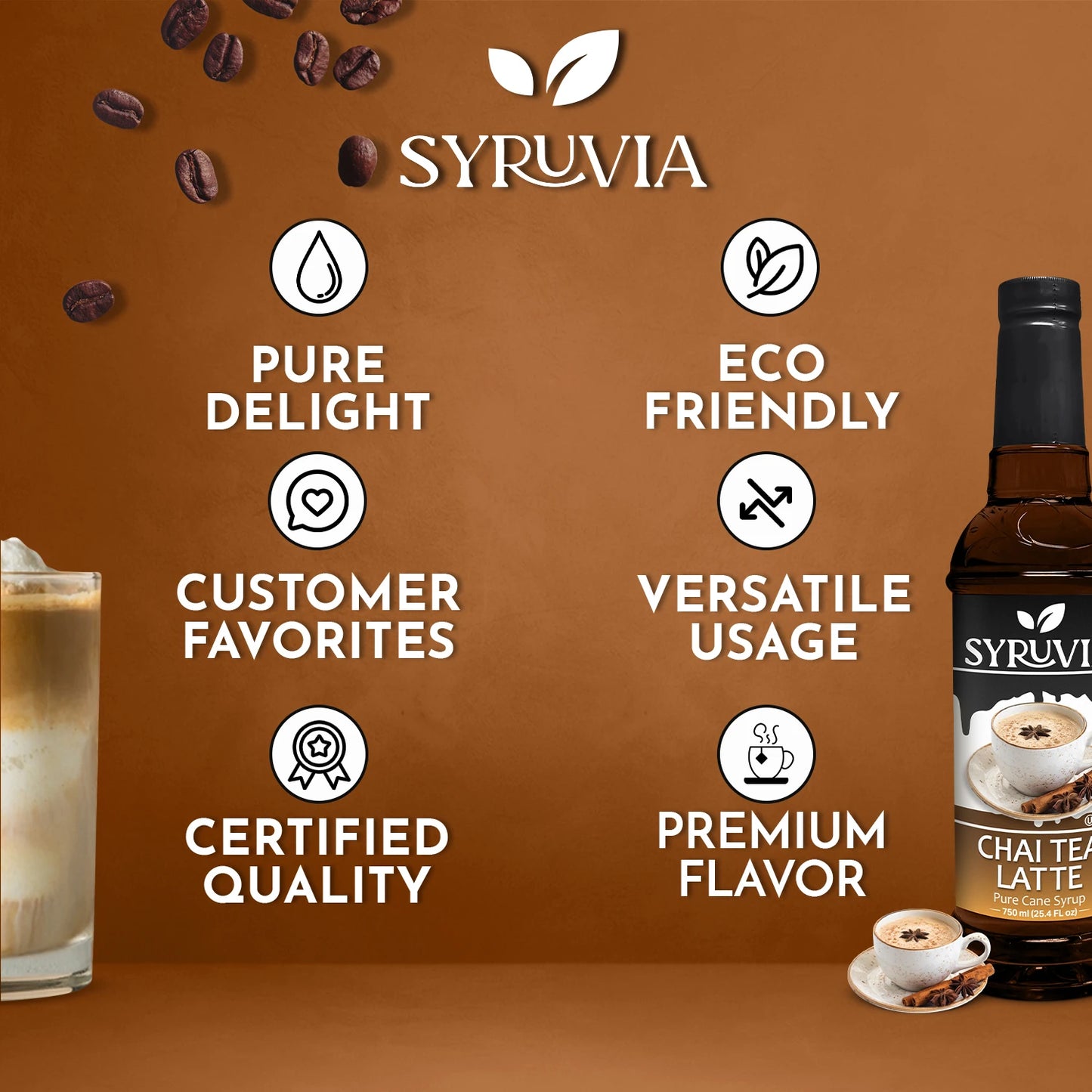  Chai Tea coffee syrup flavors
