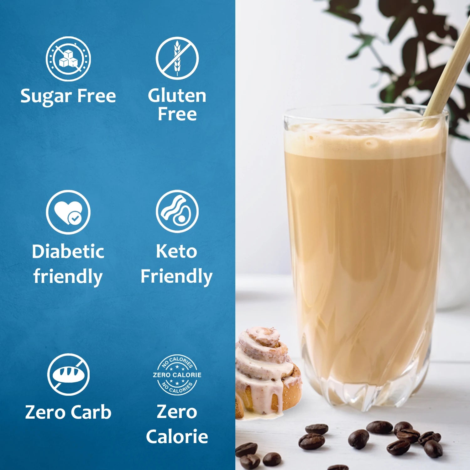 Cinnamon Bun sugar free coffee syrup