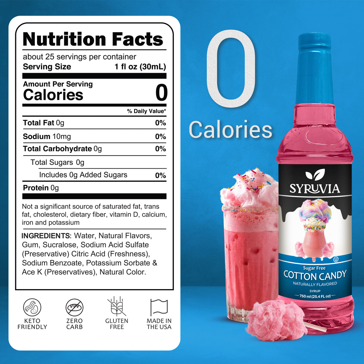 Sugar-Free Cotton Candy Syrup