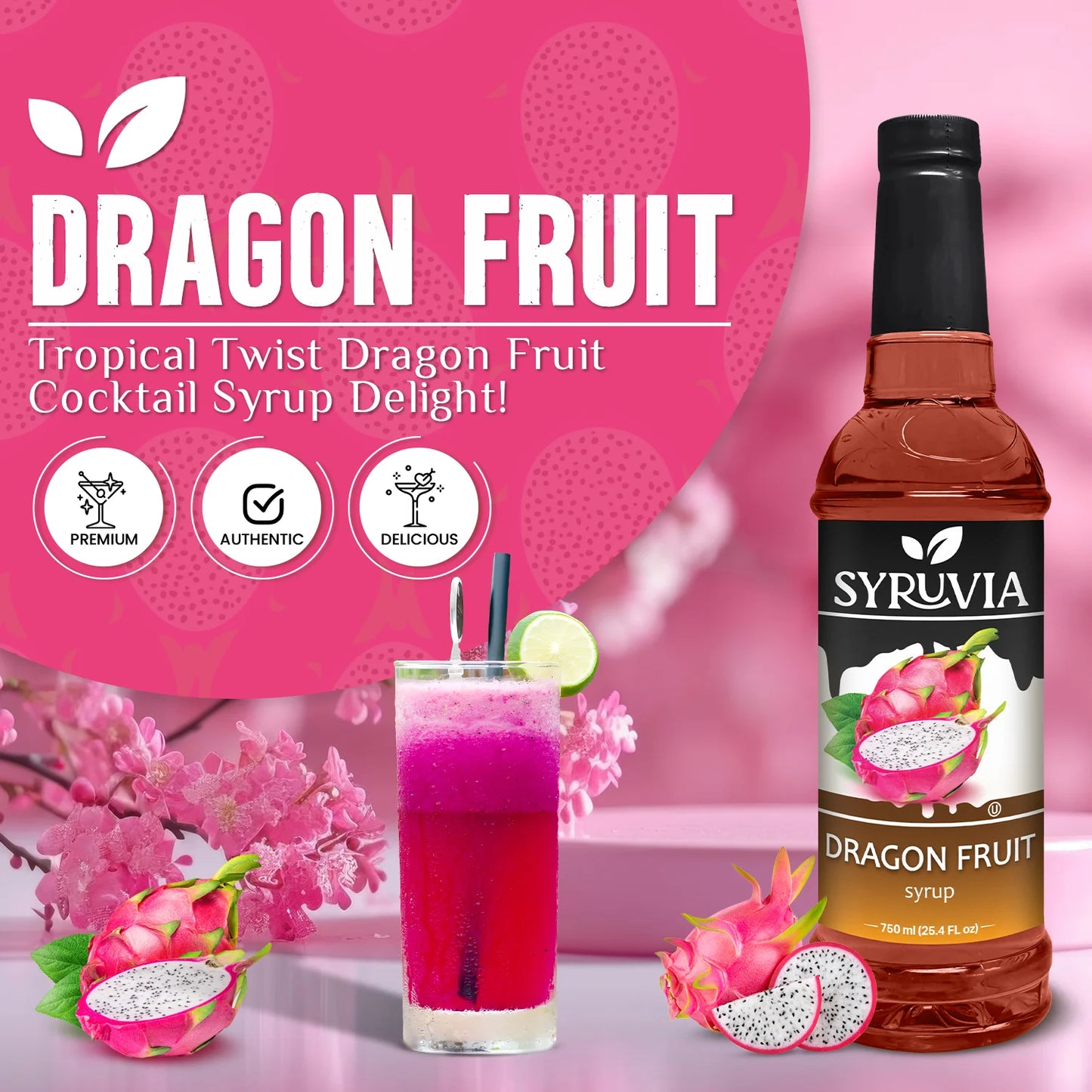 Dragon Fruit fruit syrups